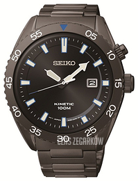 Seiko Czarny/Stal Ø44 mm SKA625