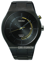 Seiko Czarny/Stal Ø45 mm SKA649