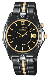 Seiko Czarny/Stal Ø39 mm SKH677