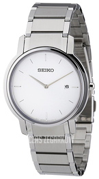 Seiko Dress Biały/Stal Ø38 mm SKP385