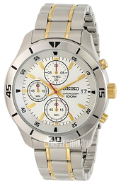 Seiko Srebrny/Stal Ø42 mm SKS403