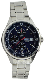Seiko Chronograph Wielokolorowy/Stal Ø44 mm SKS475