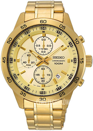 Seiko Żółte złoto/Stal w odcieniu złota Ø43 mm SKS646P1