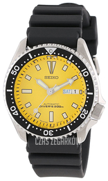 Seiko Divers Żółty/Guma Ø42 mm SKXA35