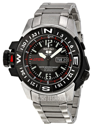 Seiko Sportura Czarny/Stal Ø47 mm SKZ229K1