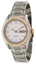 Seiko Biały/Stal Ø40 mm SKZ312