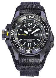 Seiko Sportura Czarny/Tkanina Ø51 mm SKZ317