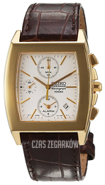 Seiko Presage Biały/Skóra SNA096P1