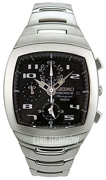 Seiko Czarny/Stal SNA145