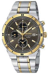 Seiko Czarny/Stal Ø41 mm SNA696