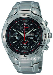 Seiko Czarny/Tytan Ø45 mm SNAB89P1