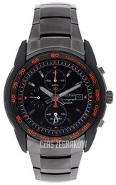 Seiko Czarny/Stal Ø47 mm SNAB97