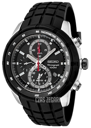 Seiko Chronograph Czarny/Guma Ø45 mm SNAD95P1