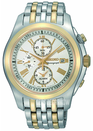 Seiko Srebrny/Stal Ø44 mm SNAE32