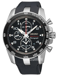 Seiko Sportura Czarny/Guma Ø42 mm SNAE87P1