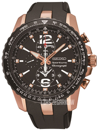 Seiko Szary/Guma Ø42 mm SNAF28P1