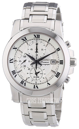 Seiko Premier Srebrny/Stal Ø42 mm SNAF29P1