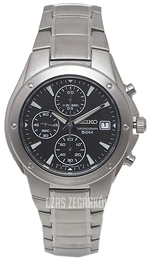 Seiko Czarny/Stal Ø39 mm SNDA99