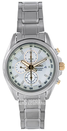 Seiko Biały/Stal Ø42 mm SNDC95