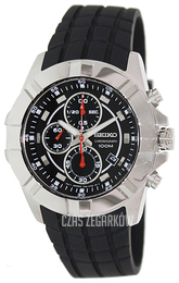 Seiko Chronograph Czarny/Guma Ø45 mm SNDD73P2