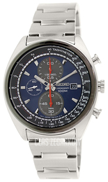 Seiko Chronograph Niebieski/Stal Ø43 mm SNDF89P1