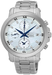 Seiko Premier Niebieski/Stal Ø37 mm SNDV59P1