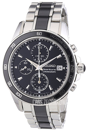 Seiko Czarny/Czeramiczna Ø38 mm SNDX97P1