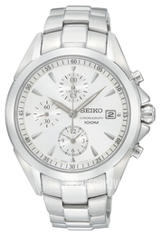 Seiko Chronograph Srebrny/Stal Ø38 mm SNDY29P1