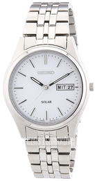 Seiko Biały/Stal Ø37 mm SNE031P1