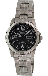 Seiko Dress Czarny/Stal Ø41 mm SNE095