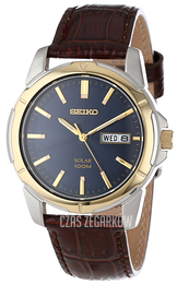 Seiko Dress Niebieski/Skóra Ø37 mm SNE102