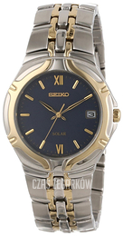 Seiko Dress Niebieski/Stal w odcieniu złota Ø36 mm SNE172