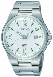 Seiko Srebrny/Stal Ø42 mm SNE209