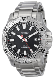 Seiko Divers Czarny/Stal Ø45 mm SNE279