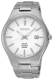 Seiko Solar Srebrny/Tytan Ø40 mm SNE375P1