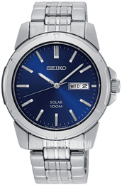 Seiko Solar Niebieski/Stal Ø40 mm SNE501P1