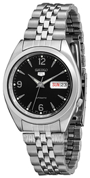 Seiko Czarny/Stal Ø36 mm SNK135