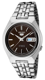 Seiko Brązowy/Stal Ø36 mm SNK305K