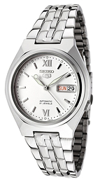 Seiko Biały/Stal Ø37 mm SNK315K