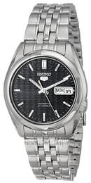 Seiko Dress Czarny/Stal Ø37 mm SNK357