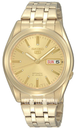 Seiko 5 Żółte złoto/Stal w odcieniu złota Ø36 mm SNKH02K1