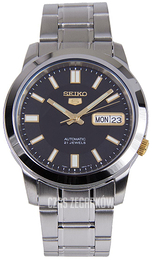 Seiko 5 Czarny/Stal Ø38 mm SNKK17K1