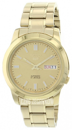 Seiko 5 Szampański/Stal w odcieniu złota Ø30 mm SNKK20