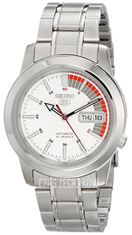 Seiko Dress Biały/Stal Ø37.5 mm SNKK25