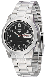 Seiko 5 Czarny/Stal Ø38 mm SNKK35K1