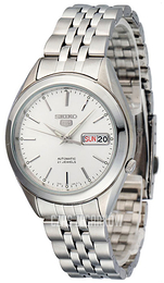 Seiko 5 Srebrny/Stal Ø38 mm SNKL15K1