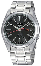 Seiko 5 Czarny/Stal Ø37 mm SNKL45K1
