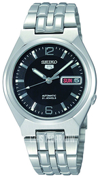 Seiko 5 Czarny/Stal Ø38 mm SNKL61