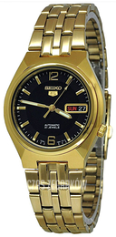 Seiko Dress Czarny/Stal w odcieniu złota Ø38 mm SNKL66