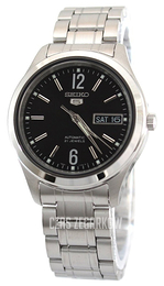 Seiko Czarny/Stal Ø38 mm SNKM57K1